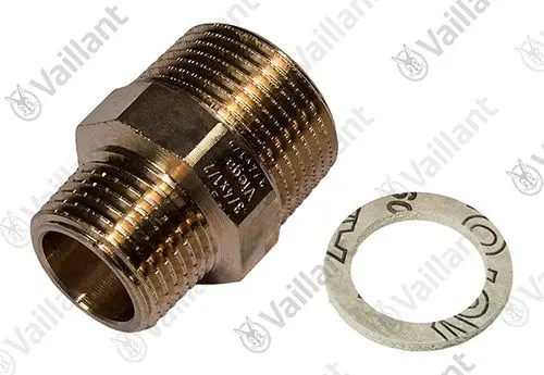 VAILLANT-Nippel-R-1-2-x-G-3-4-0020170491-Anschlussset-Vaillant-Nr-110647 gallery number 1